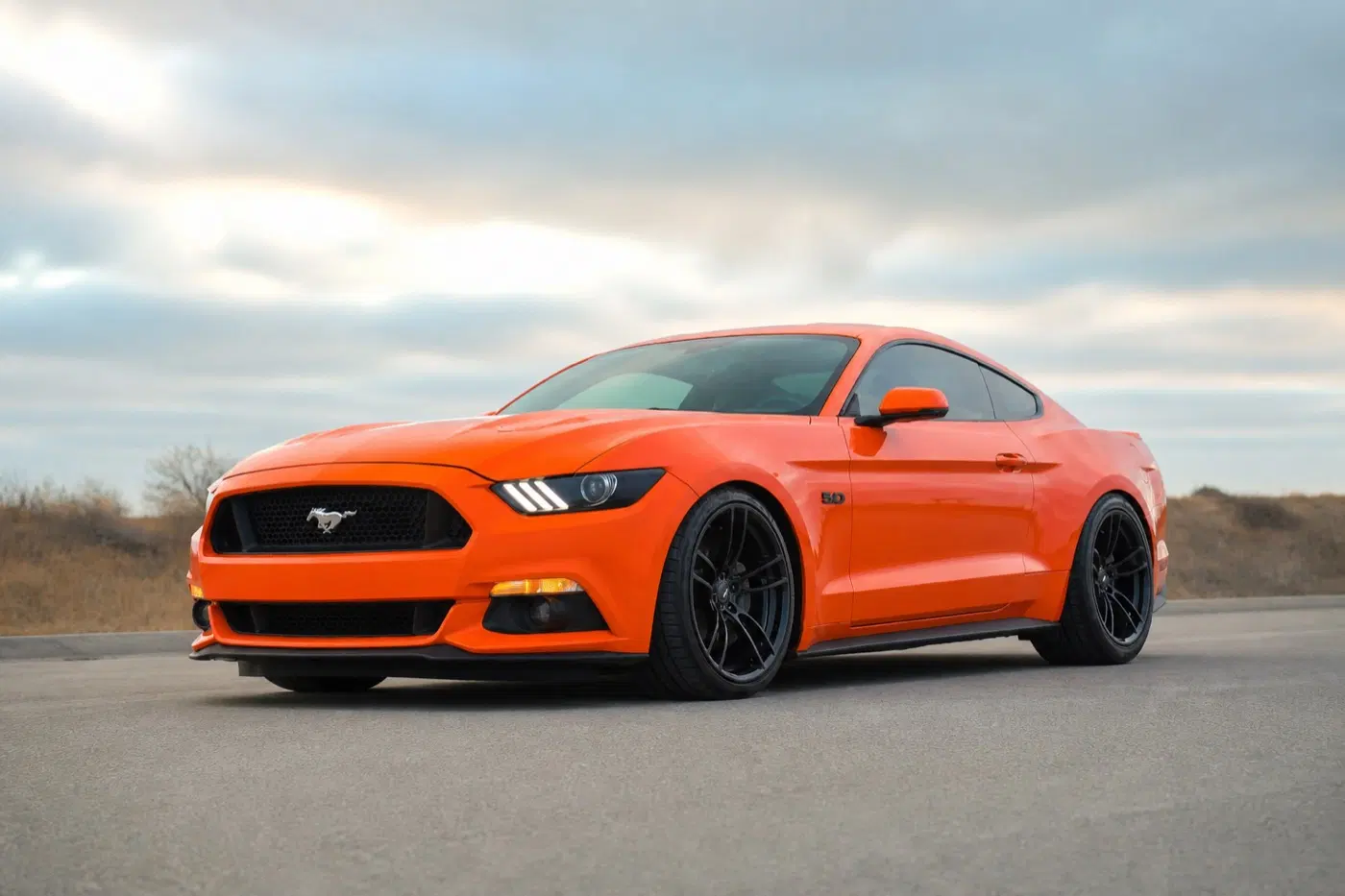 AI-generated view of 2016 Ford Mustang GT on P51 101RF