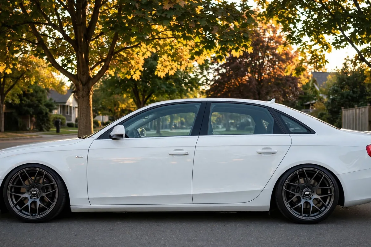 AI-generated view of 2009 Audi A4 on VMR V710