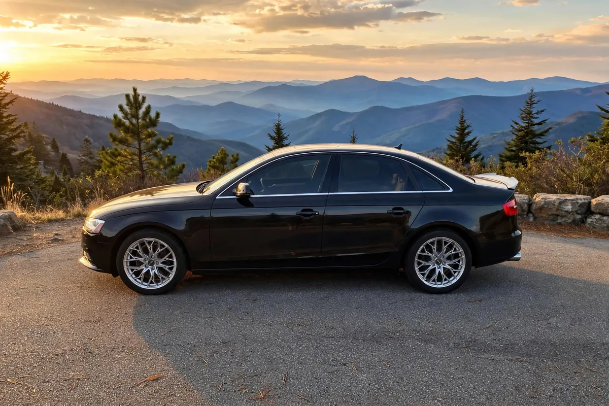 AI-generated view of 2013 Audi A4 on F1R FS3