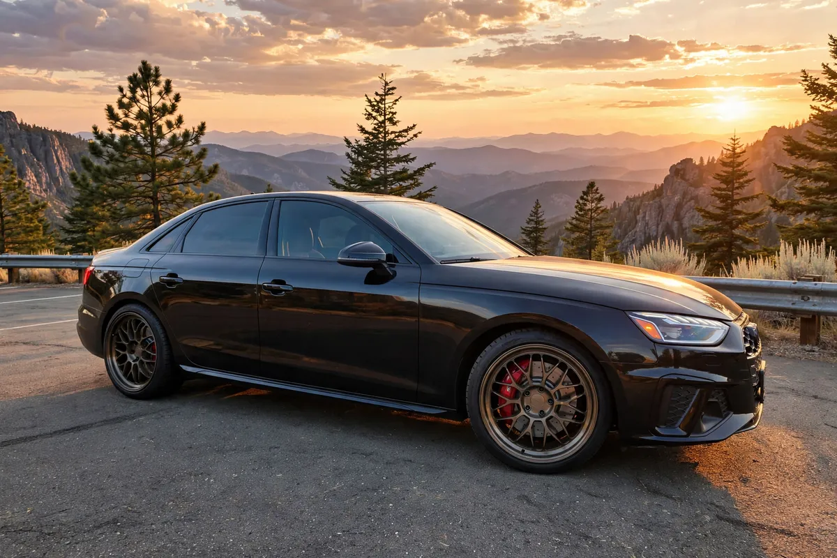 AI-generated view of 2023 Audi S4 Prestige on BC Forged TD06