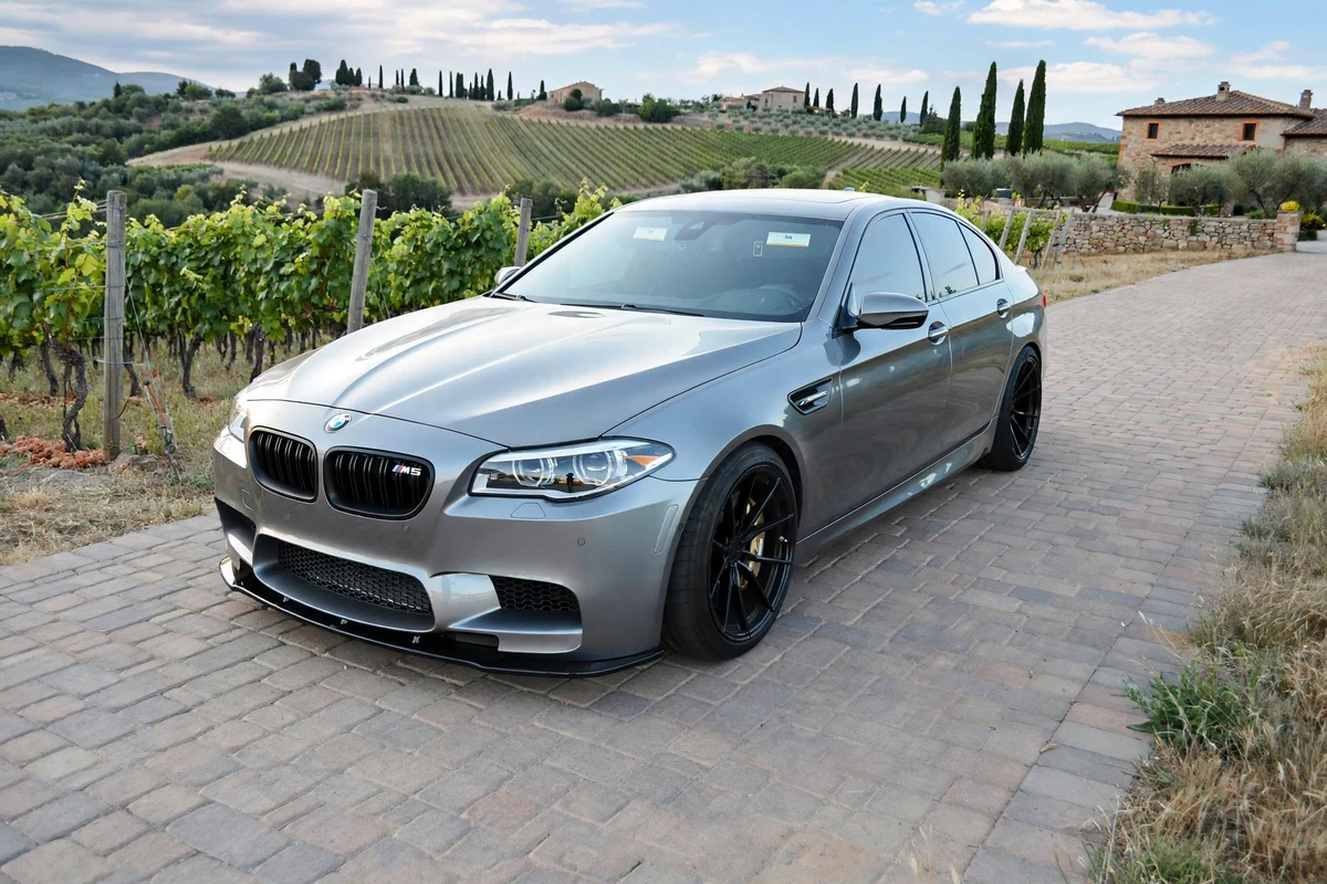 AI-generated view of 2014 BMW M5 on Vertini RF1.2