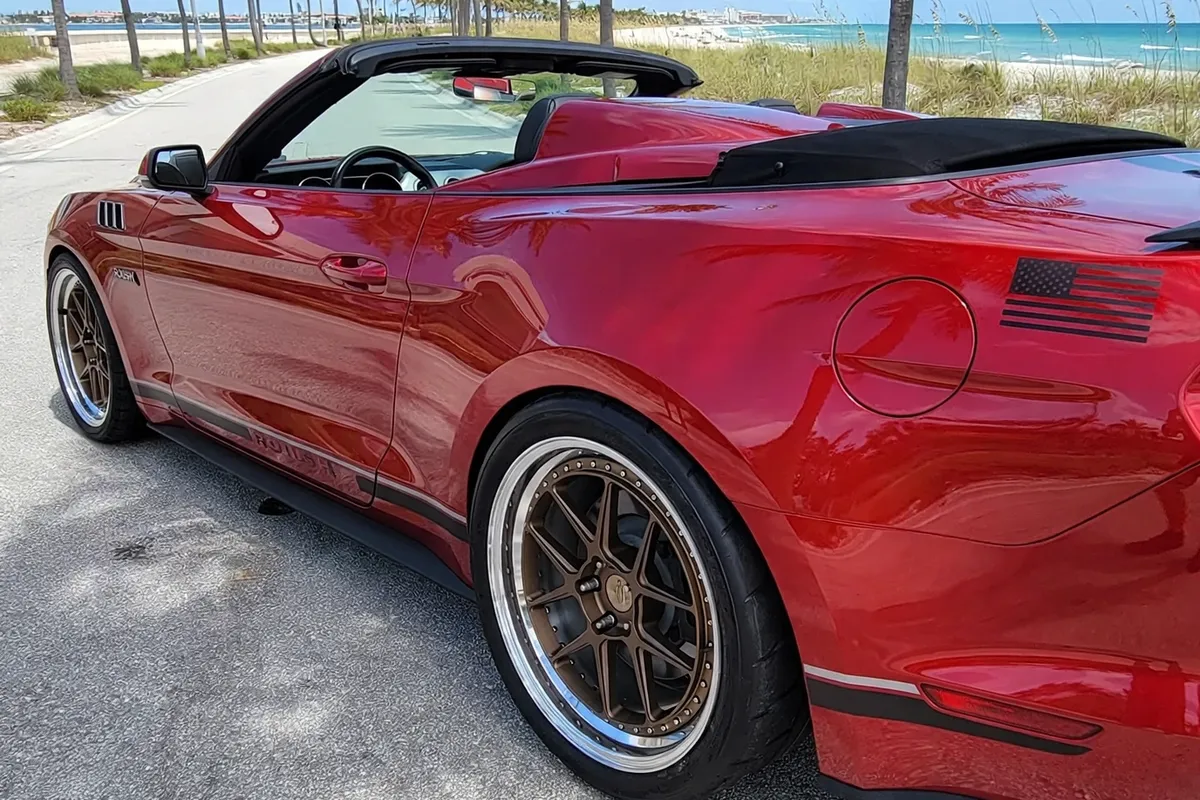 AI-generated view of 2020 Ford Mustang GT Roush on 41FORGED N/A