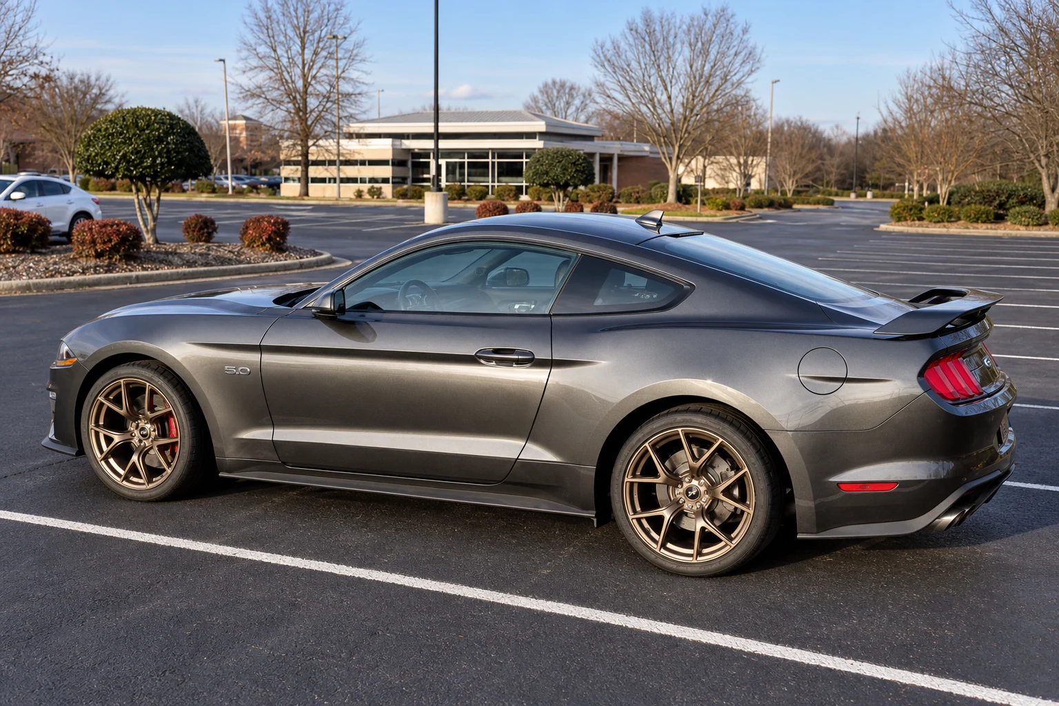 AI-generated view of a 2020 Ford Mustang GT Premium PP1 with SVE SP2 wheels