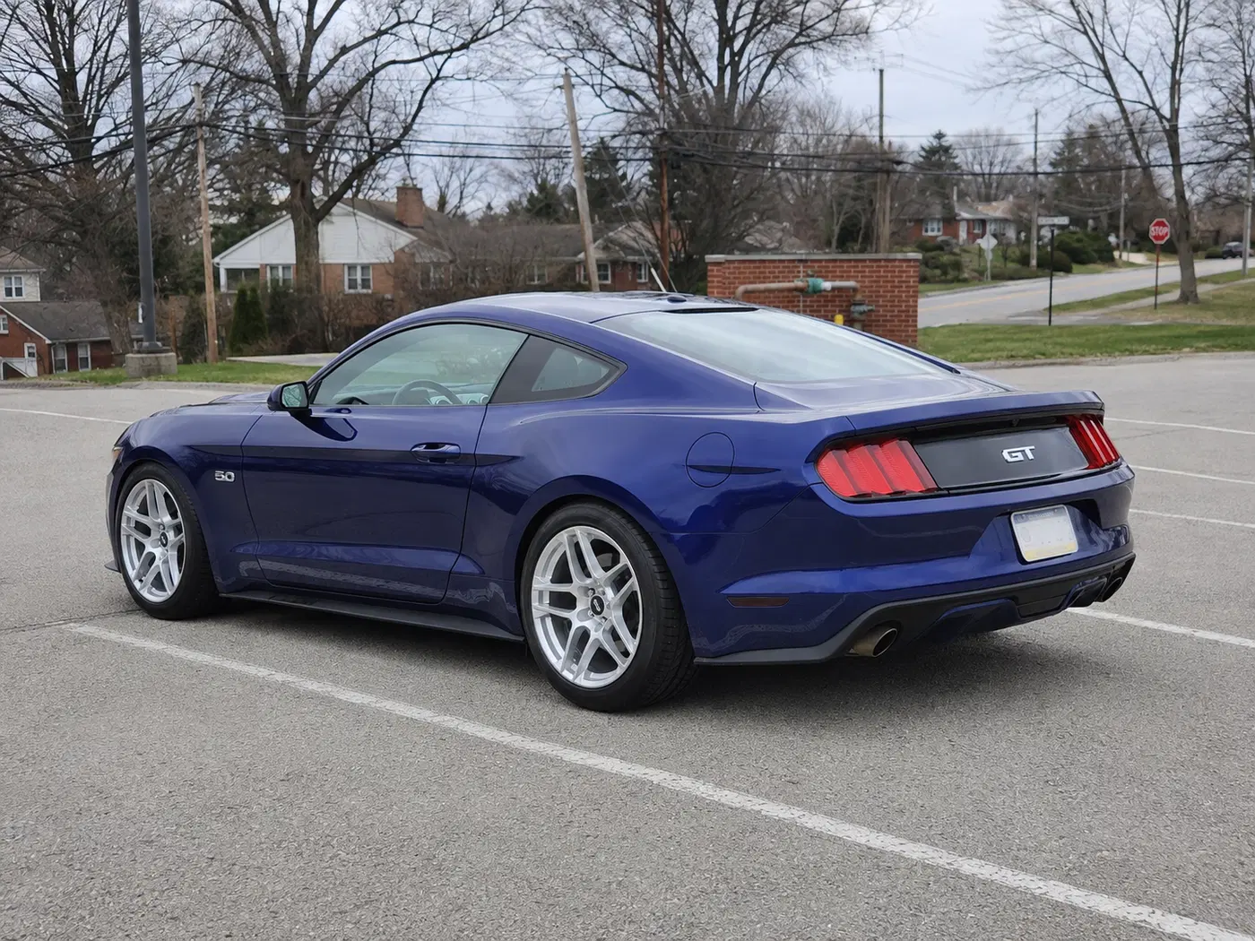 AI-generated view of a 2016 Ford Mustang GT Premium PP with SVE X500 wheels