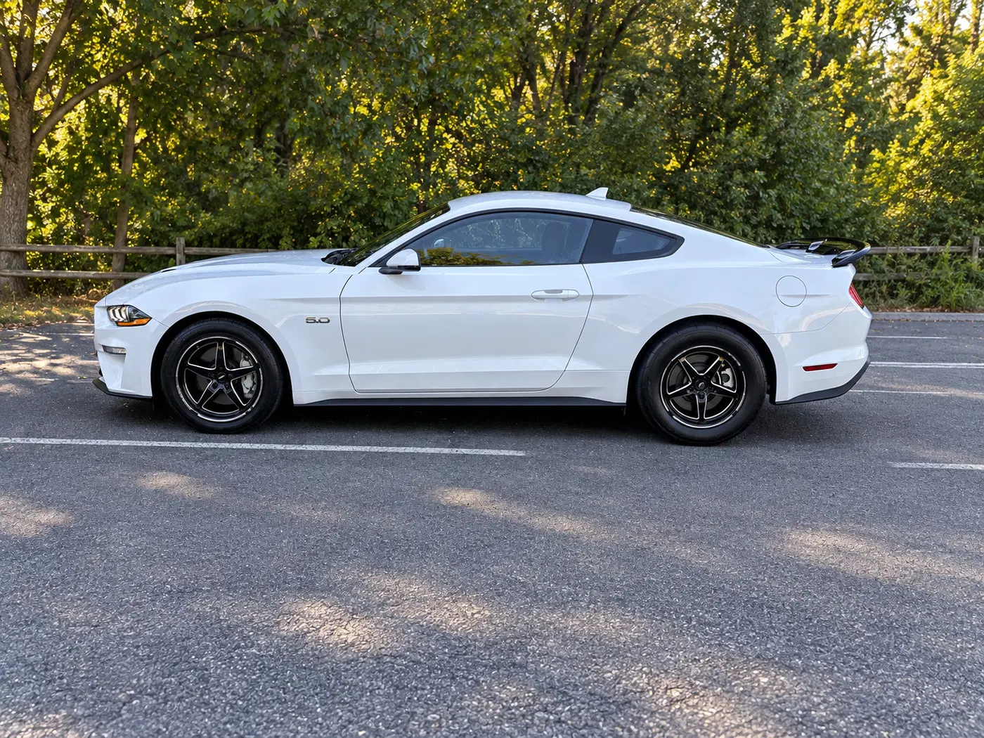 AI-generated view of a 2022 Ford Mustang GT Premium 401A with VMS N/A wheels