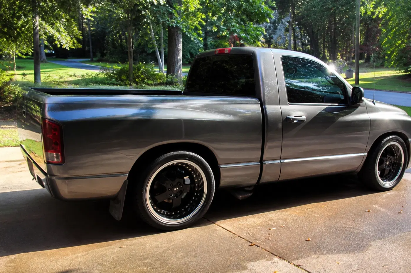 AI-generated view of a 2003 Dodge Ram 1500 with RVM N/A wheels