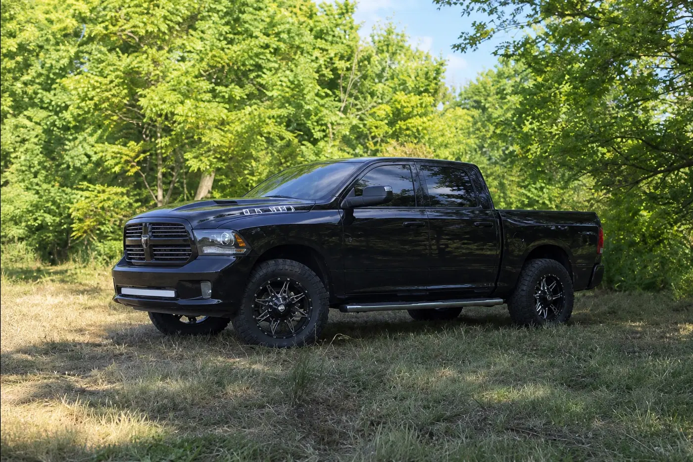 AI-generated view of 2017 Dodge Ram 1500 on Cali Off-Road Obnoxious